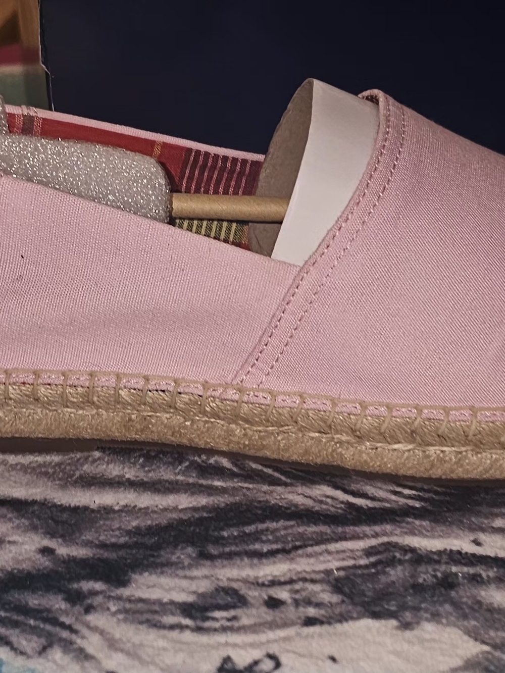 Polo by Ralph Lauren Pink Canvas Espadrille Slip-On